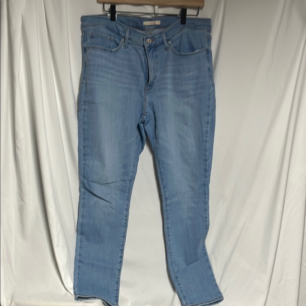 Levi's Blue 311 Shaping Skinny Jeans Classic Denim 33x29